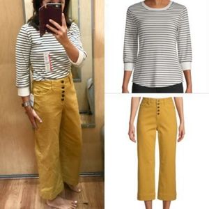 Time and Tru crop wide leg pants